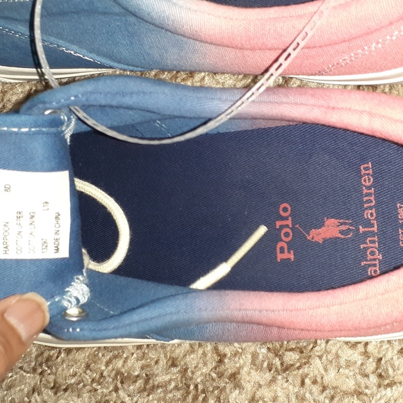 Polo Ralph Lauren Classic Ombré Canvas Sneaker - Picture 5 of 6